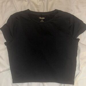 Hollister Classic Black Crop Top